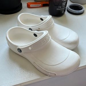 White Crocs